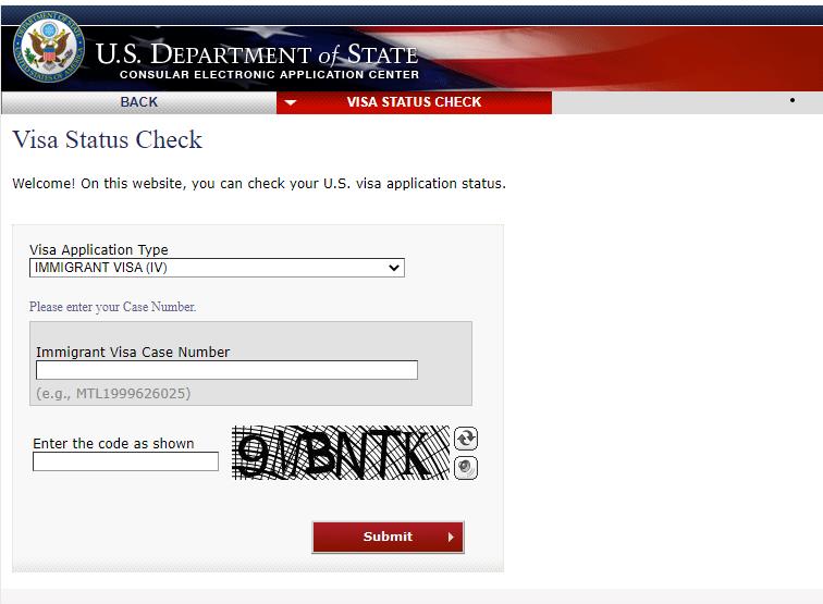 美國簽證狀態(tài)查詢系統(tǒng)
