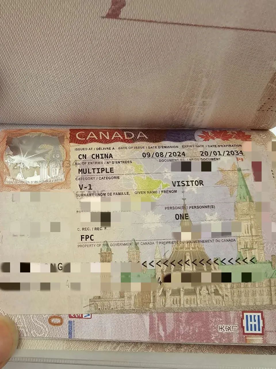 加拿大十年簽證