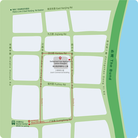 上海瑞士簽證中心地址